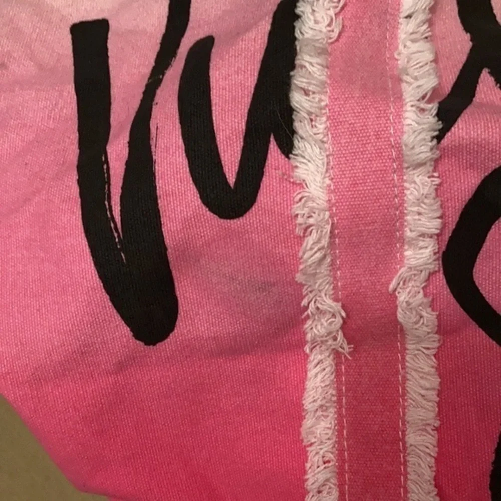 VS canvas ombré tote bag